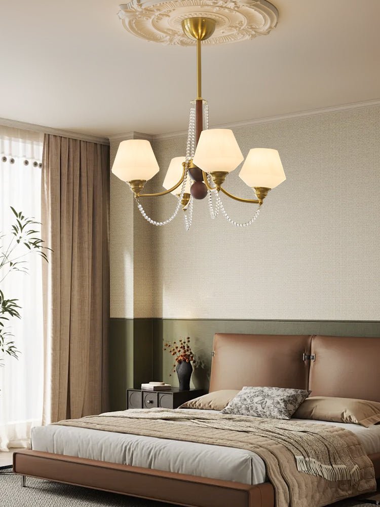 Othaus Lustre Vintage Traditionnel Élégant en Bois - Neutralighting