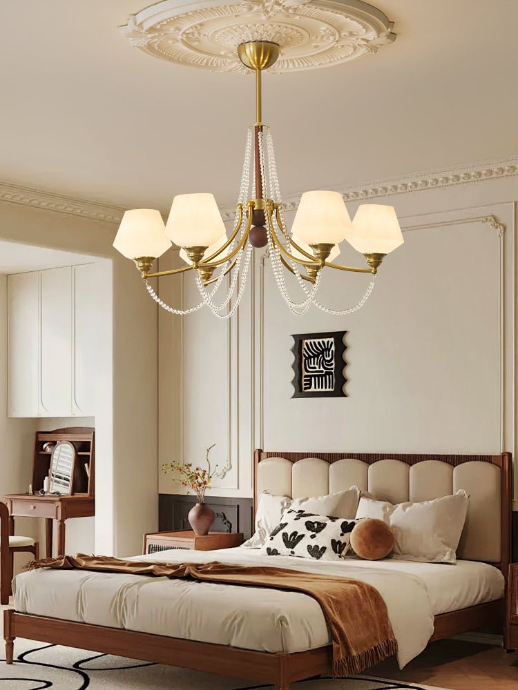 Othaus Lustre Vintage Traditionnel Élégant en Bois - Neutralighting