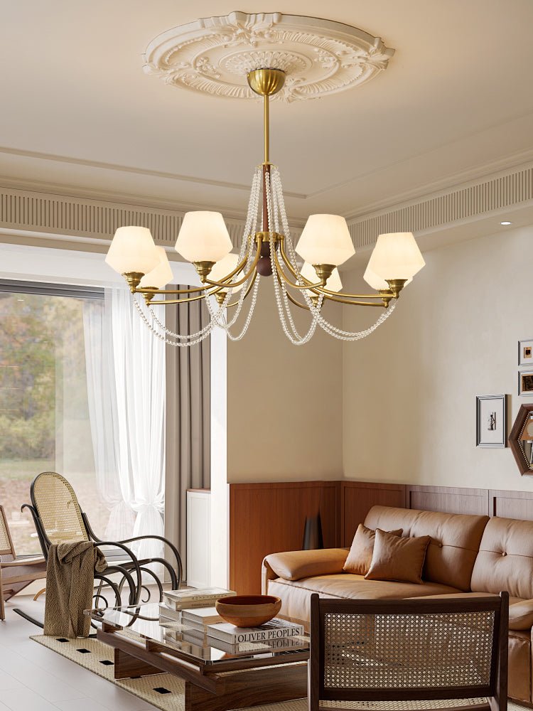 Othaus Lustre Vintage Traditionnel Élégant en Bois - Neutralighting