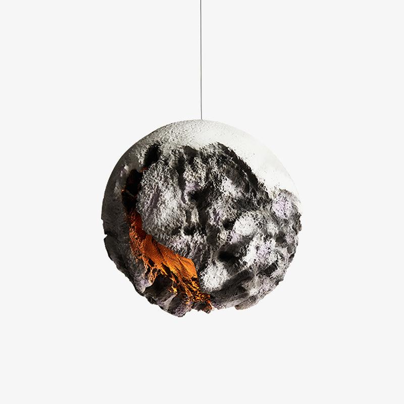 Ilphaara Lampe Suspendue en Plastique Planète Irrégulière - Neutralighting