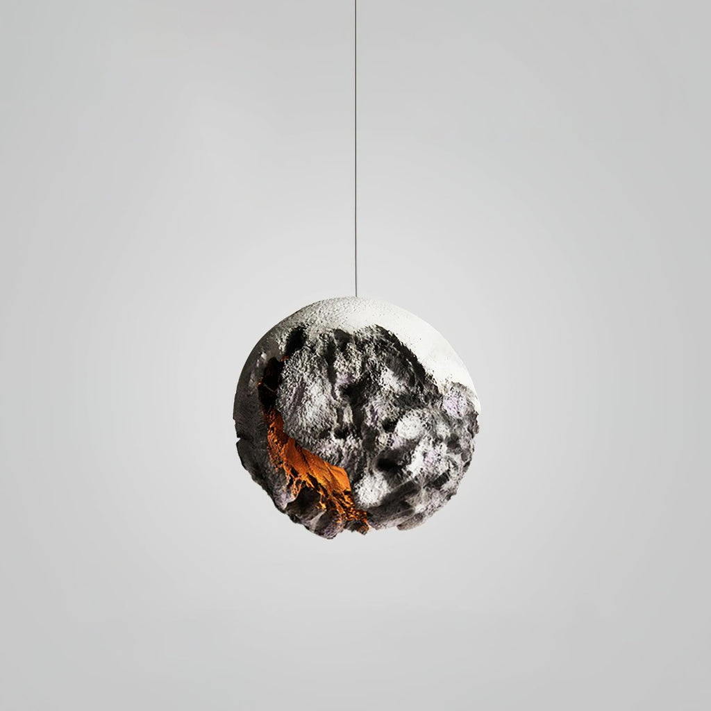 Ilphaara Lampe Suspendue en Plastique Planète Irrégulière - Neutralighting