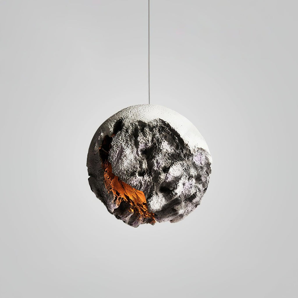 Ilphaara Lampe Suspendue en Plastique Planète Irrégulière - Neutralighting