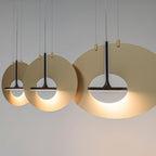 Solara Lampe suspendue ovale à anneau géométrique - Neutralighting