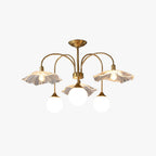 Valentina Nordique LED Lustre Or Verre Salon/Chambre À Coucher/Salle À Manger - Neutralighting