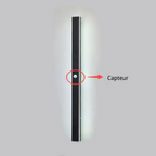 Elune Applique Murale Extérieur LED Étanche Minimaliste Métal Cour - Neutralighting