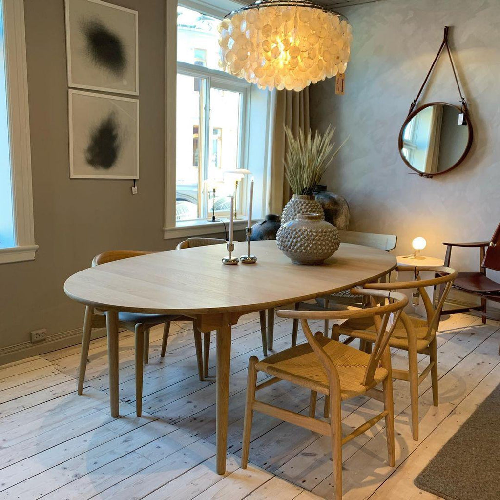 Lustra Suspension Lampe Anneau Rond en Coquillage - Neutralighting