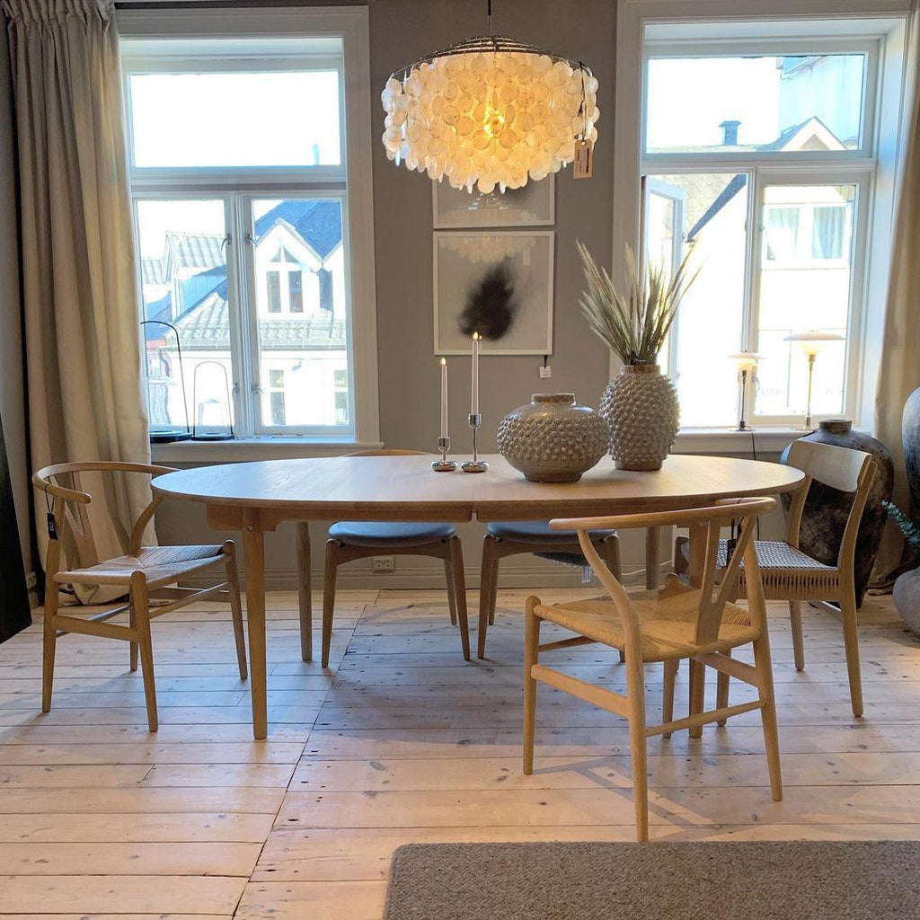 Lustra Suspension Lampe Anneau Rond en Coquillage - Neutralighting