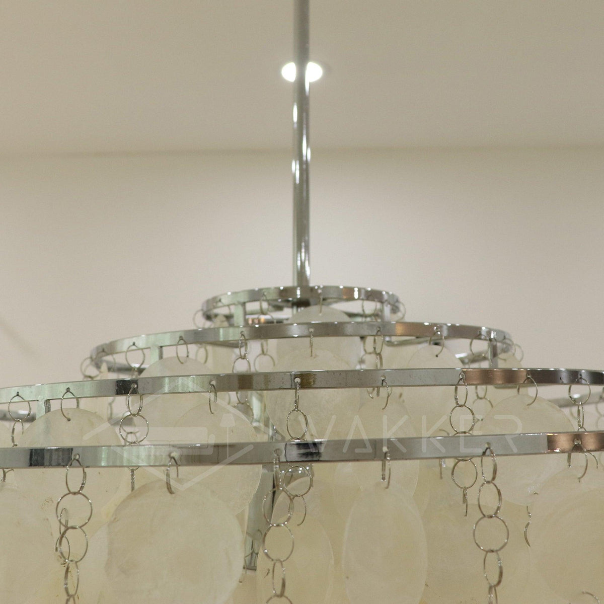 Lustra Suspension Lampe Anneau Rond en Coquillage - Neutralighting