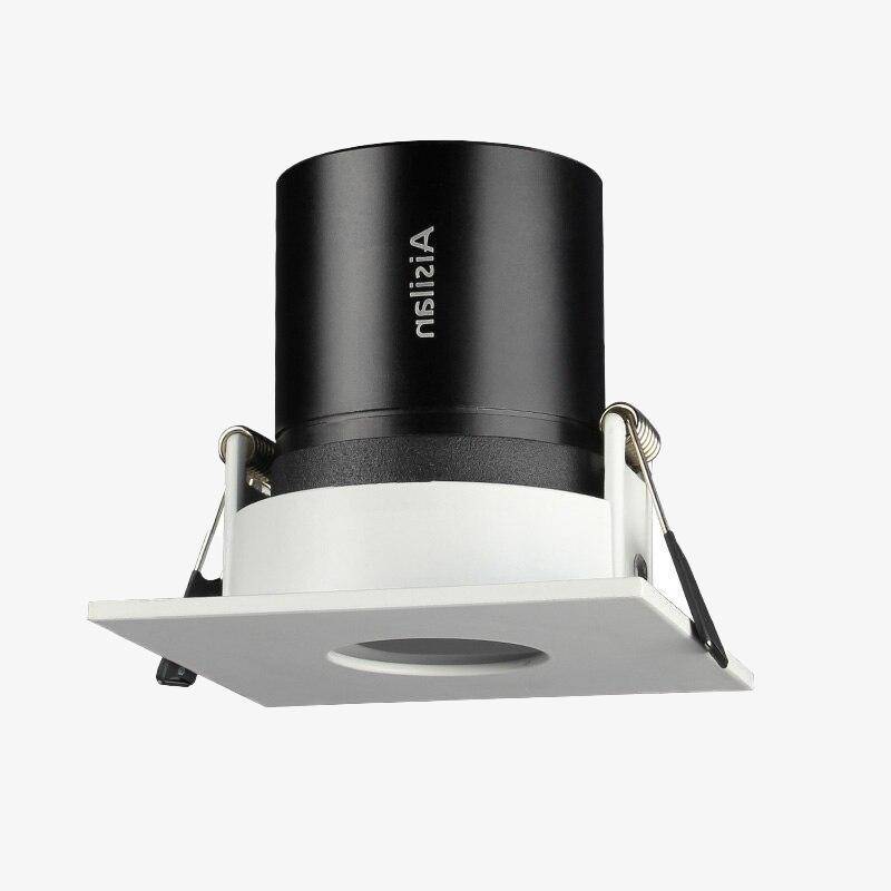 Spot rond LED encastré aux bords fins modernes Lorène Clairière - Rondeur & Élégance dans le Décor