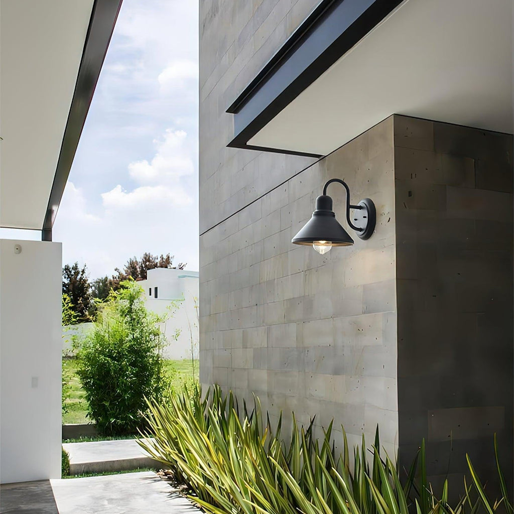 Ray Applique Murale Extérieure en Métal Vintage - Neutralighting