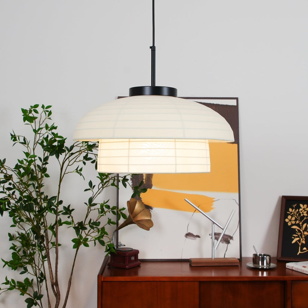 Tavirce Tissu Artistique Pendentif Lumière - Neutralighting