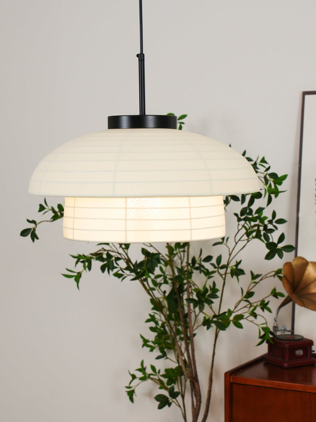 Tavirce Tissu Artistique Pendentif Lumière - Neutralighting