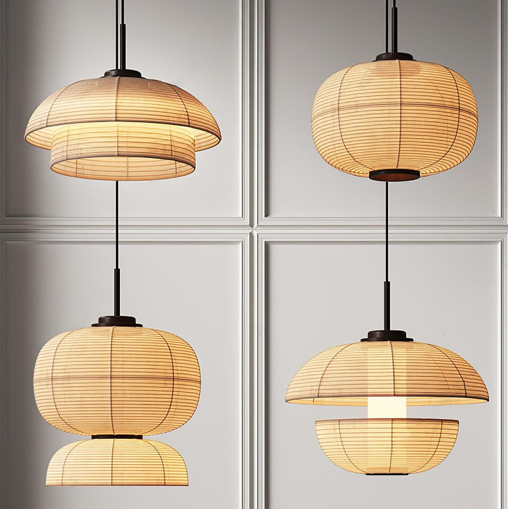 Tavirce Tissu Artistique Pendentif Lumière - Neutralighting