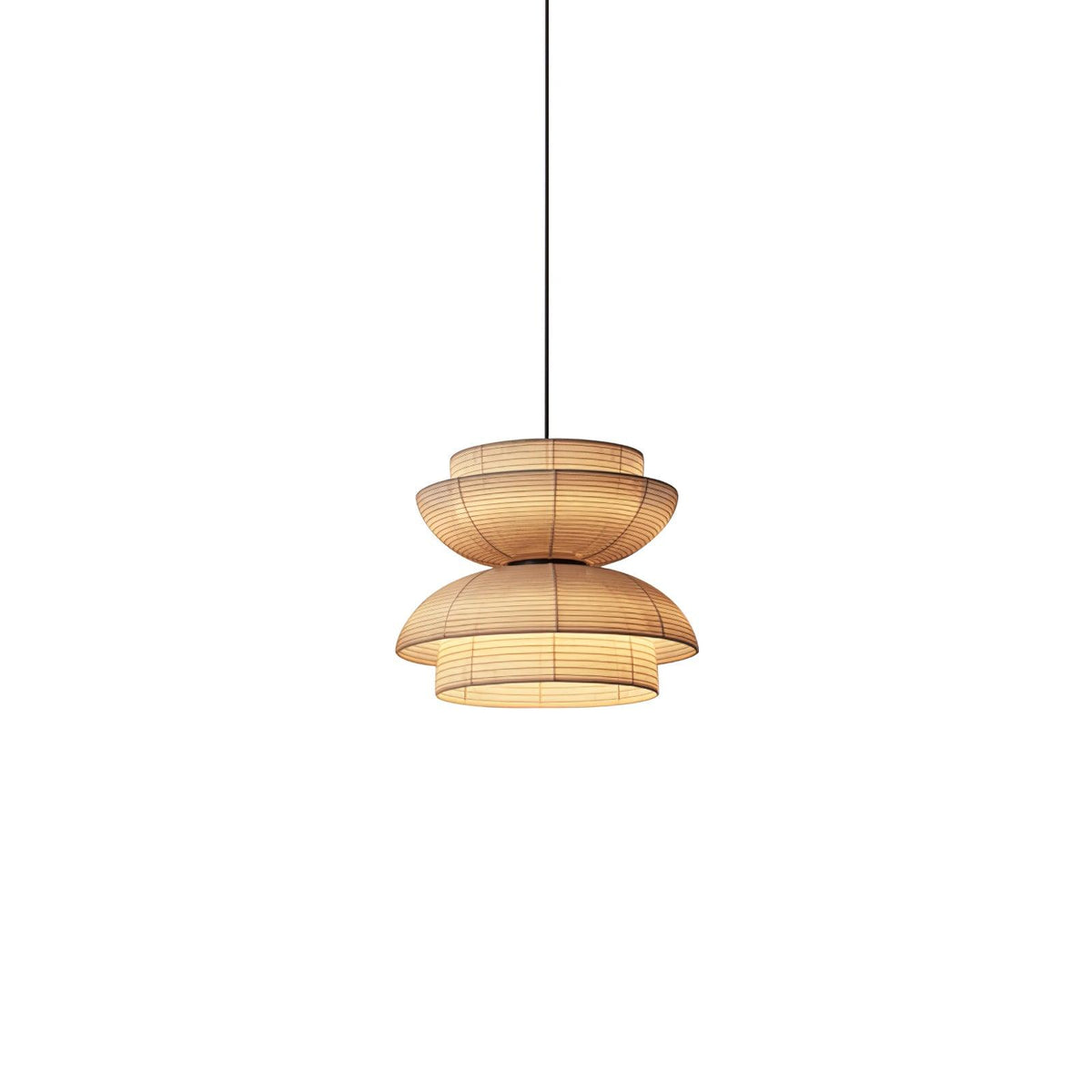Tavirce Tissu Artistique Pendentif Lumière - Neutralighting