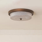 Ilsolen Nordic Art Classique Verre Plafonnier - Neutralighting