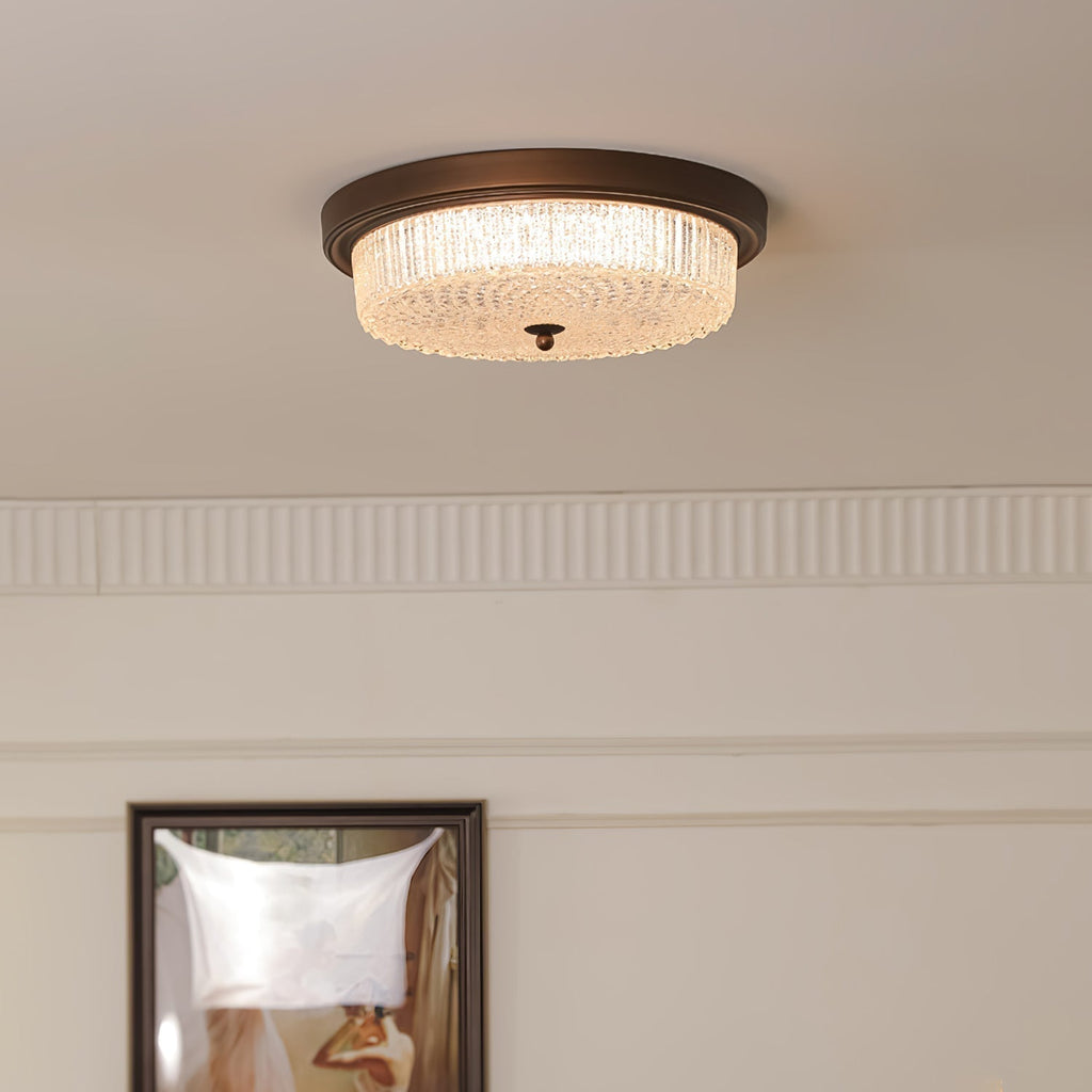 Ilsolen Nordic Art Classique Verre Plafonnier - Neutralighting