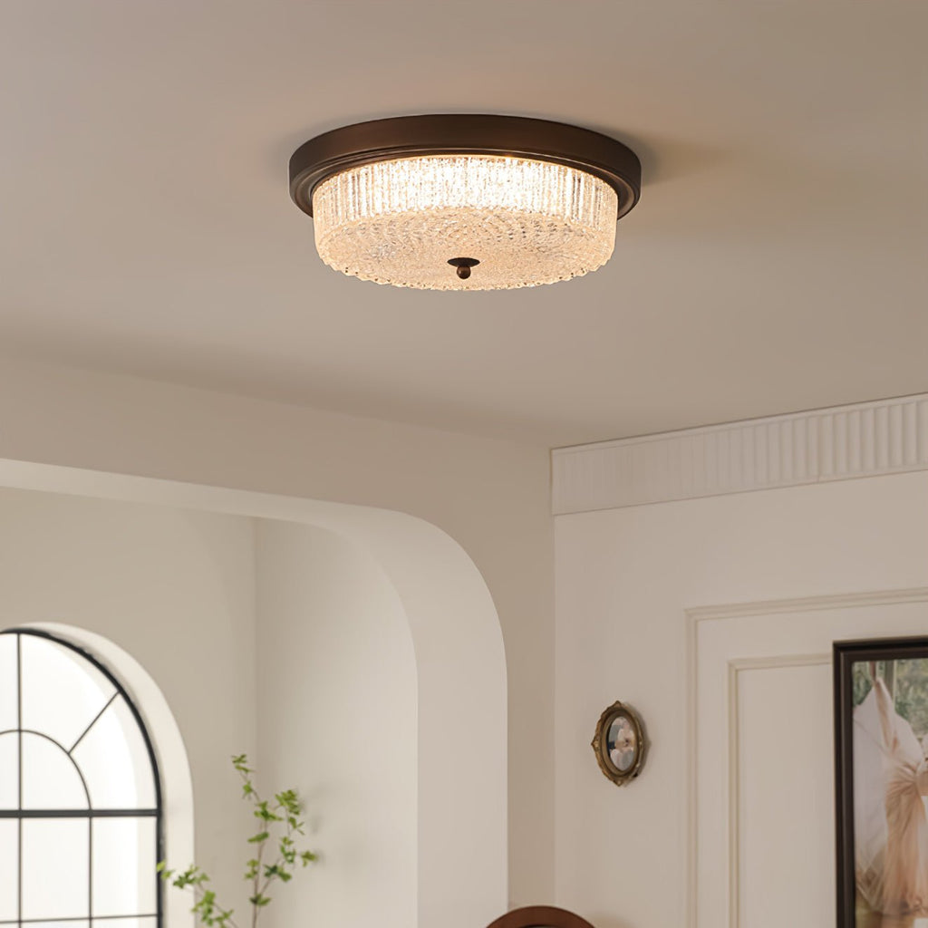 Ilsolen Nordic Art Classique Verre Plafonnier - Neutralighting