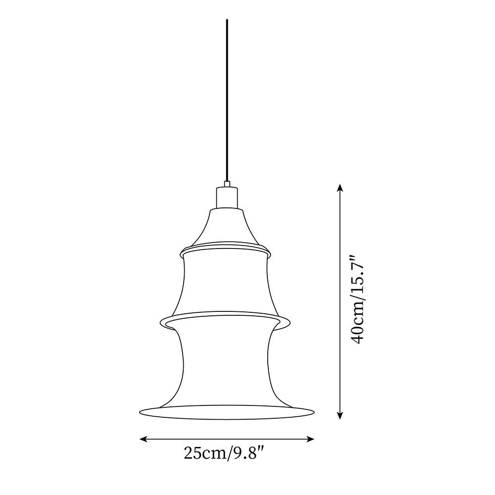 Falkland Pendant Lamp Tiered - Neutralighting