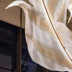 Zeshaen Chandelier en Verre Feuilles Tombantes Créatives - Neutralighting