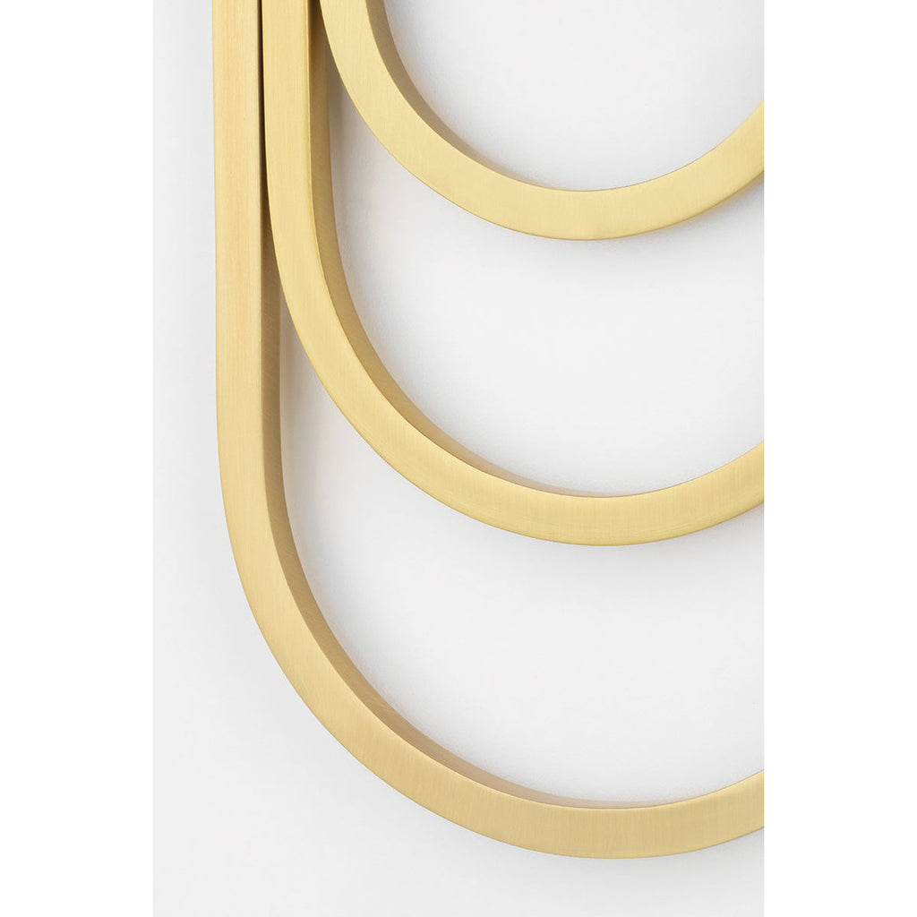 Evelaris Applique Murale Laiton Tissu Moderne Salon - Neutralighting