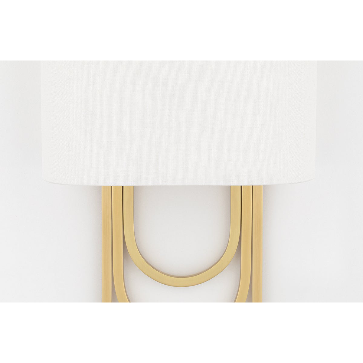 Evelaris Applique Murale Laiton Tissu Moderne Salon - Neutralighting