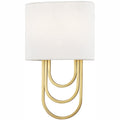 Evelaris Applique Murale Laiton Tissu Moderne Salon - Neutralighting