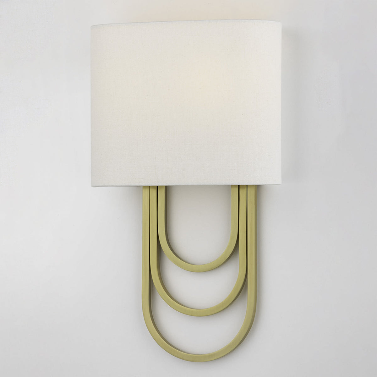 Evelaris Applique Murale Laiton Tissu Moderne Salon - Neutralighting