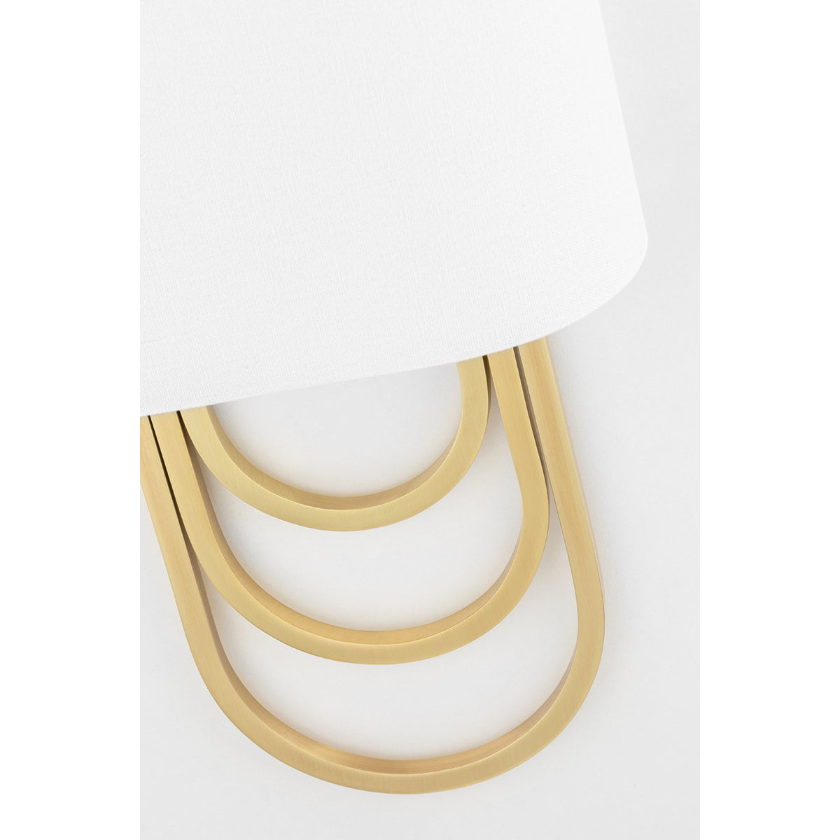 Evelaris Applique Murale Laiton Tissu Moderne Salon - Neutralighting