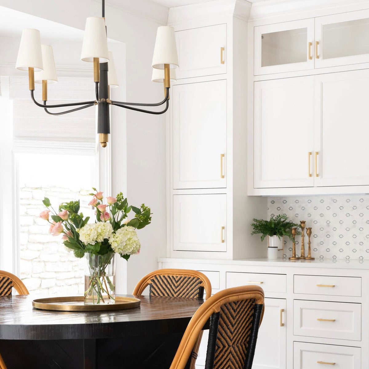 Lyshae Chandelier Laiton Tissu Industriel Vintage Salon - Neutralighting