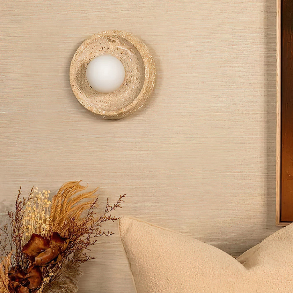 Umirus Applique Murale Travertin Moderne Salon - Neutralighting