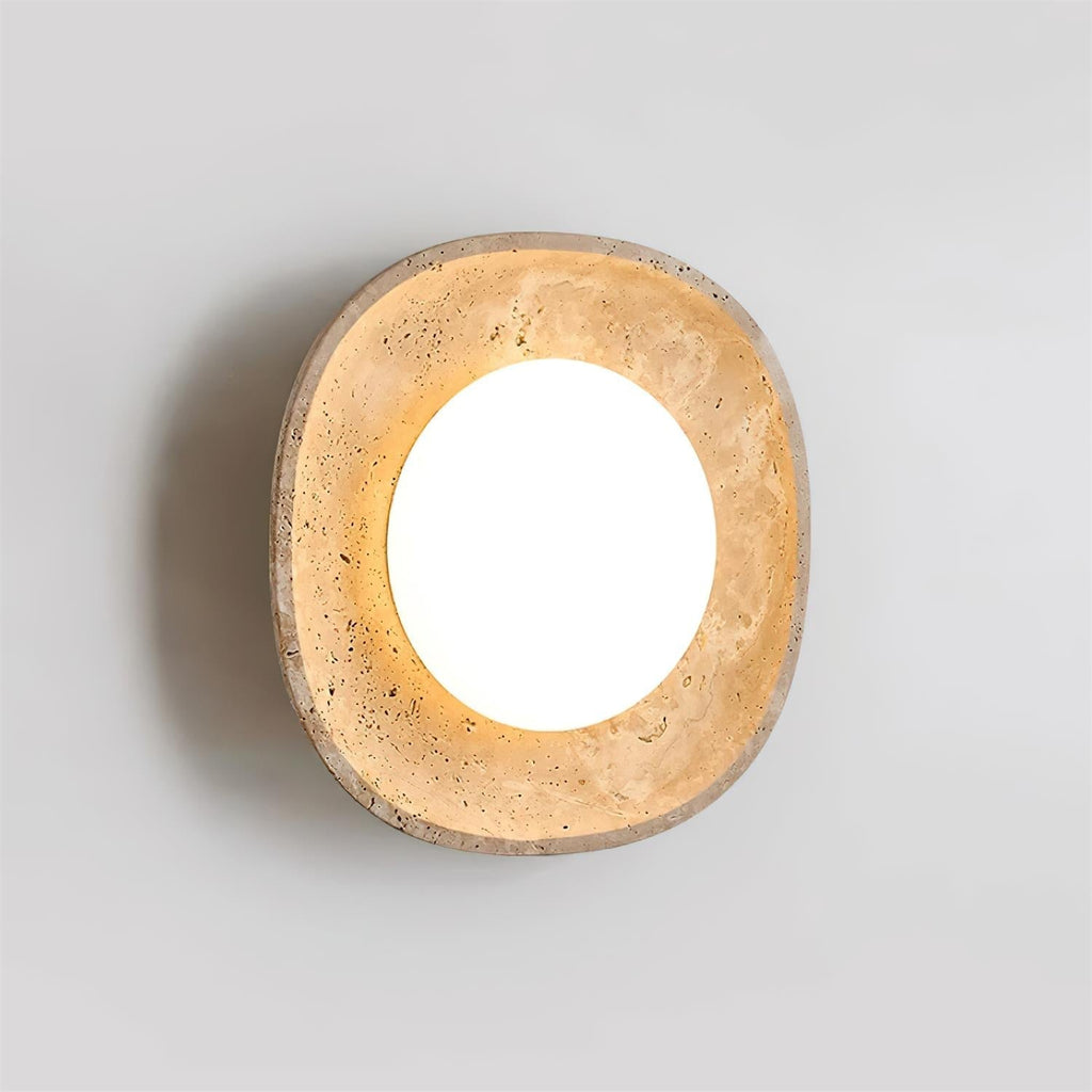 Ritta Applique Murale Travertin Globe - Neutralighting