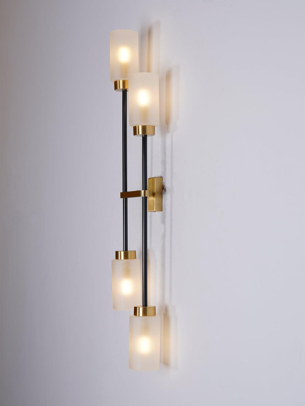Lustra Applique Murale En Verre Cylindrique Linéaire - Neutralighting
