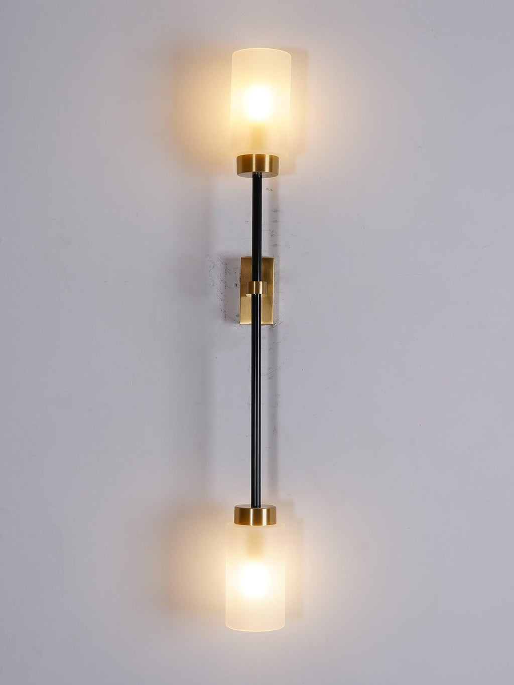 Lustra Applique Murale En Verre Cylindrique Linéaire - Neutralighting
