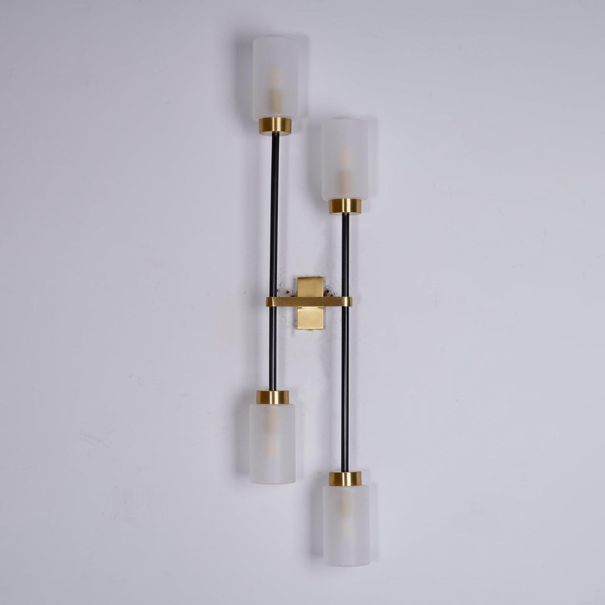 Lustra Applique Murale En Verre Cylindrique Linéaire - Neutralighting