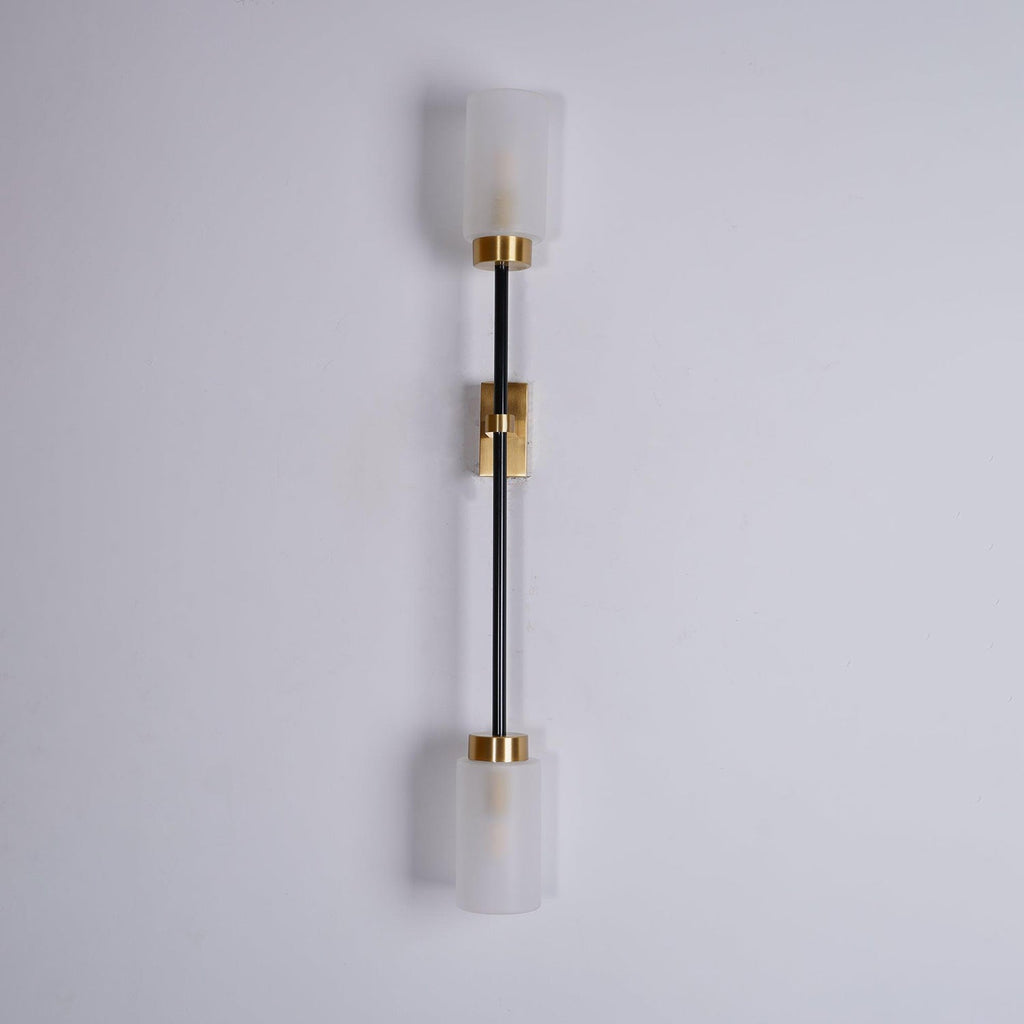 Lustra Applique Murale En Verre Cylindrique Linéaire - Neutralighting