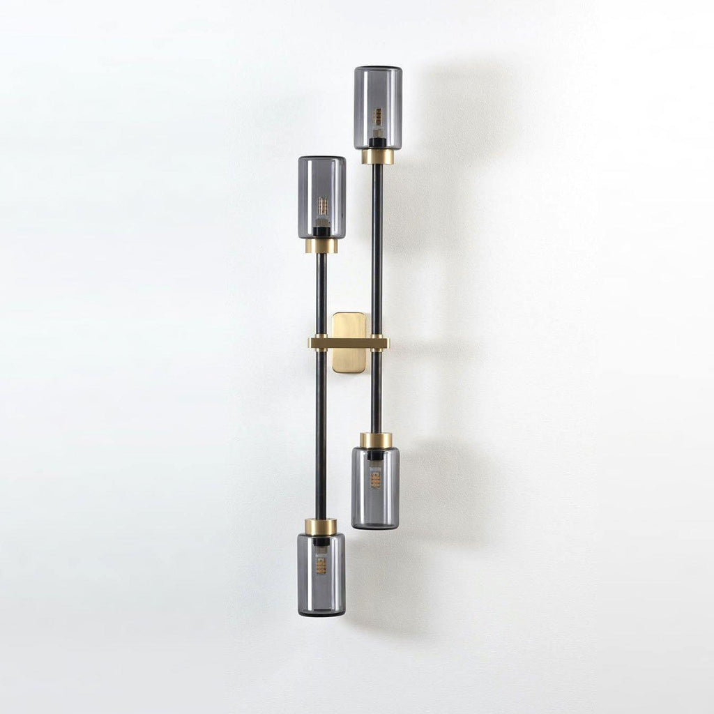 Lustra Applique Murale En Verre Cylindrique Linéaire - Neutralighting