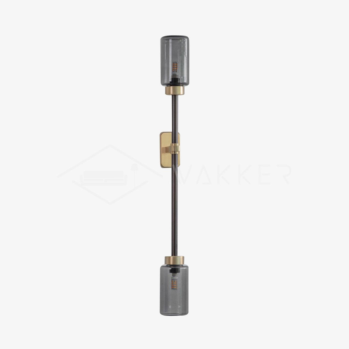 Lustra Applique Murale En Verre Cylindrique Linéaire - Neutralighting