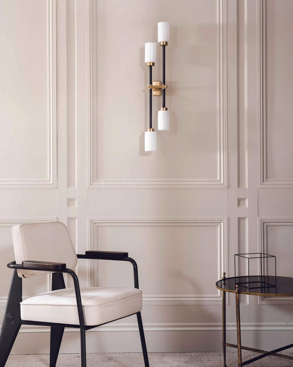 Lustra Applique Murale En Verre Cylindrique Linéaire - Neutralighting