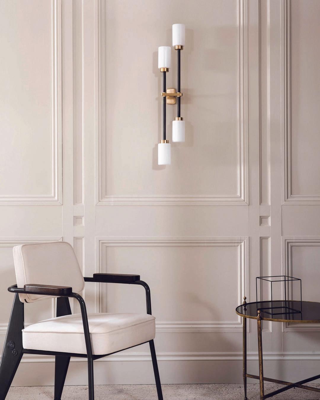 Lustra Applique Murale En Verre Cylindrique Linéaire - Neutralighting