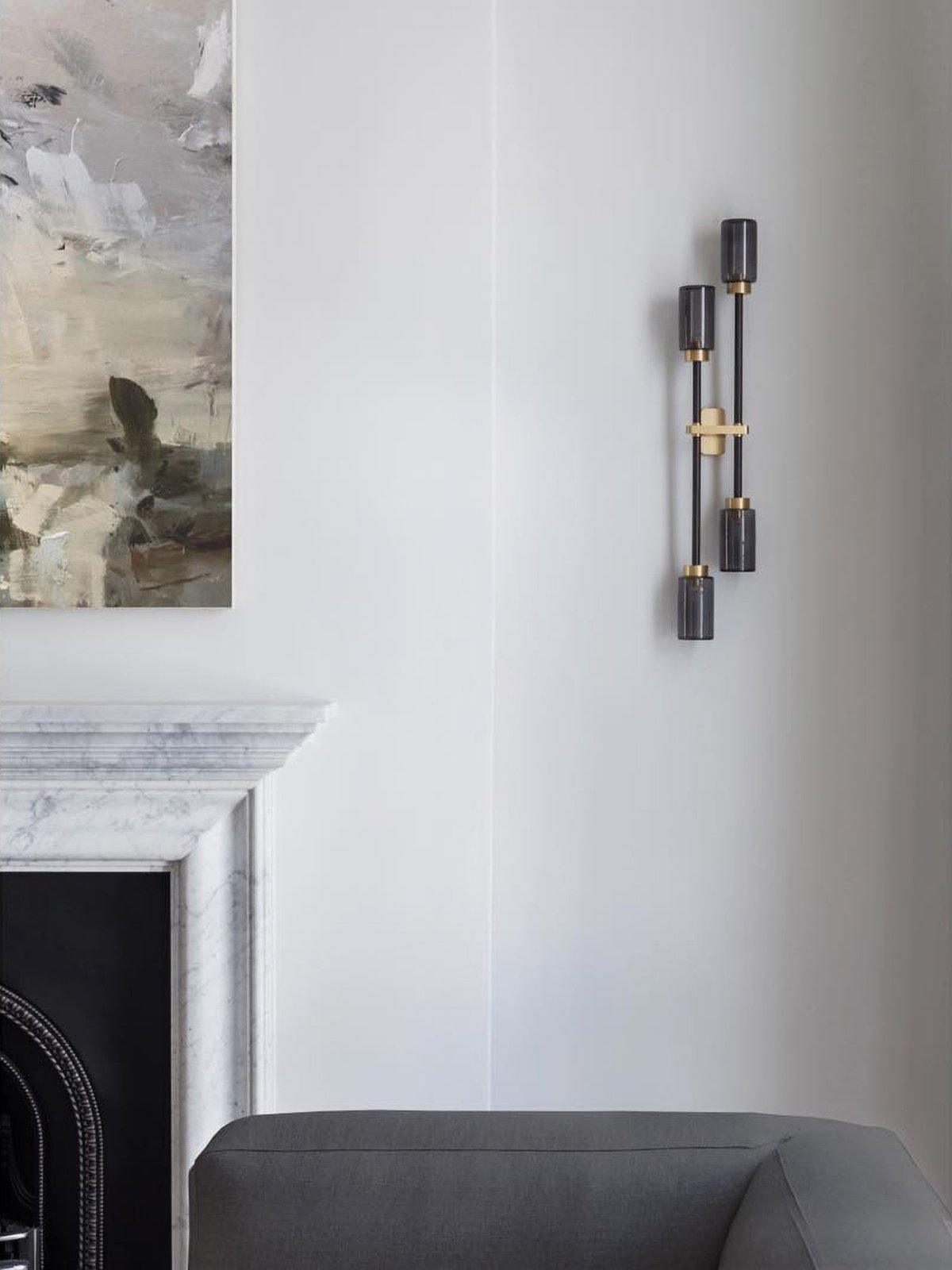 Lustra Applique Murale En Verre Cylindrique Linéaire - Neutralighting