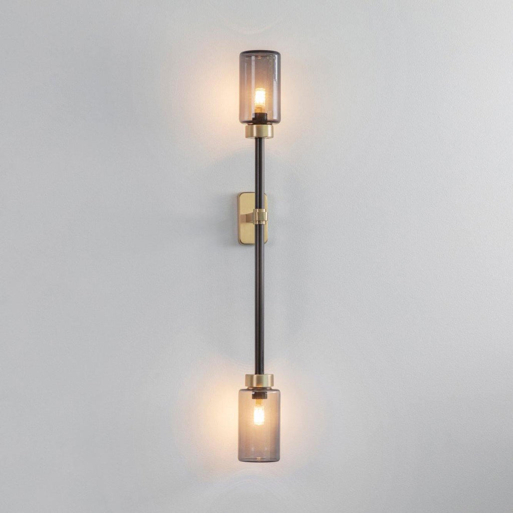 Lustra Applique Murale En Verre Cylindrique Linéaire - Neutralighting