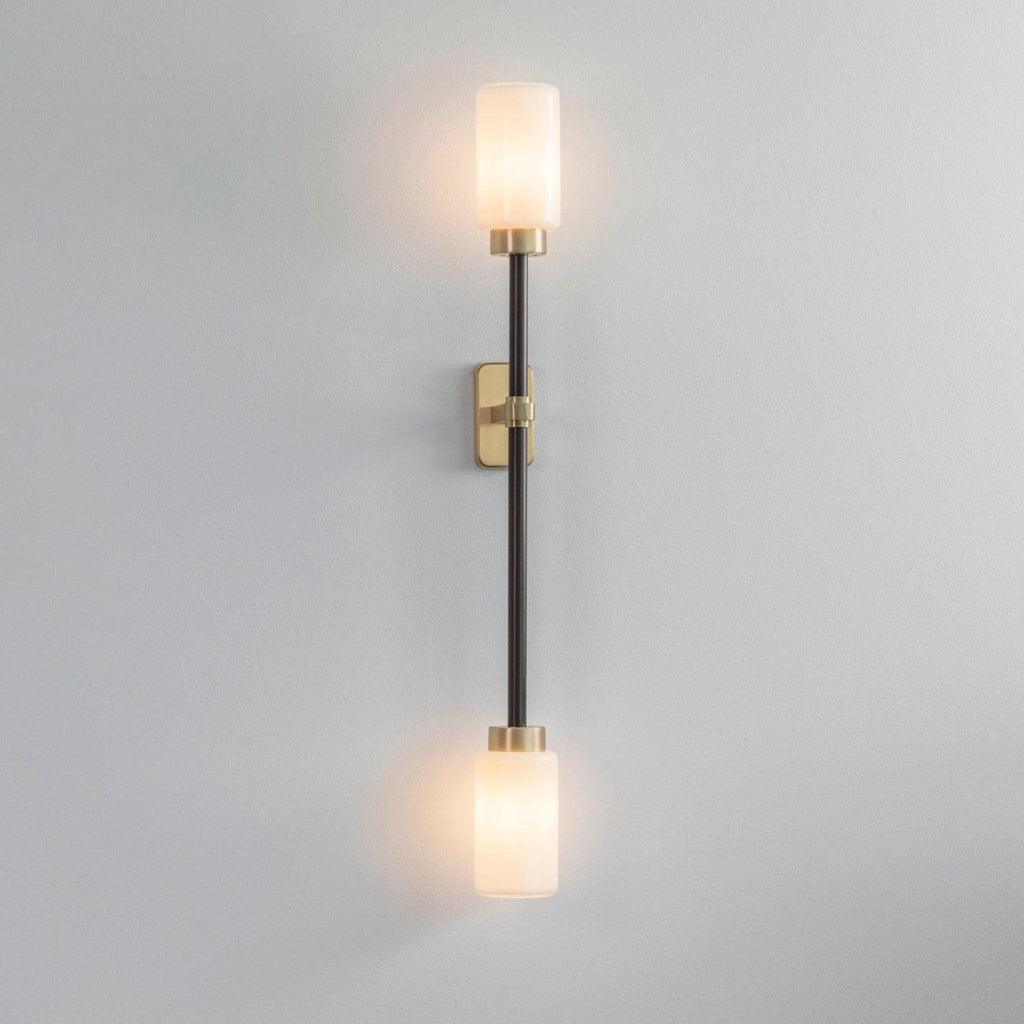 Lustra Applique Murale En Verre Cylindrique Linéaire - Neutralighting