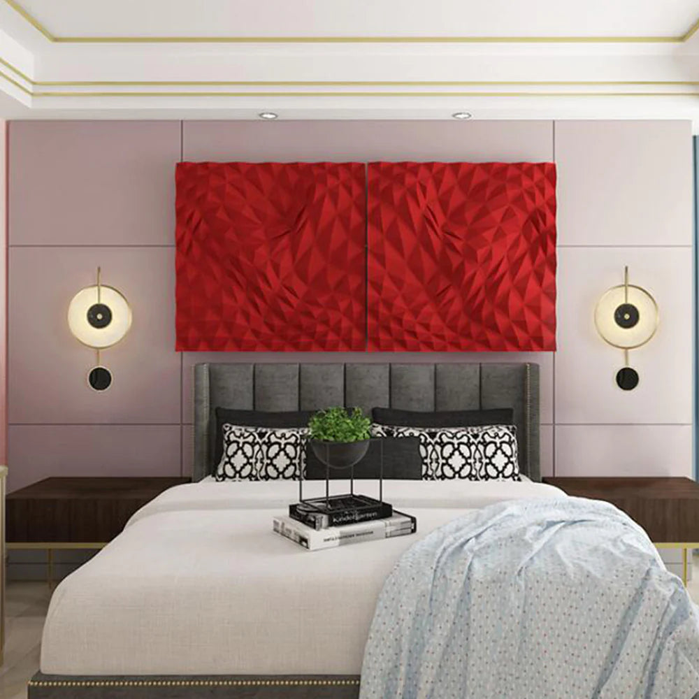 Kristy Moderne Métal Marbre Applique Murale Intérieur Chambre à coucher - Neutralighting