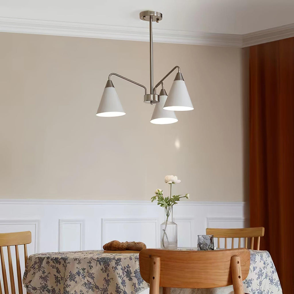 Elthaeth Premium Nordic Art Mode Cône Lustre - Neutralighting