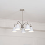 Elthaeth Premium Nordic Art Mode Cône Lustre - Neutralighting