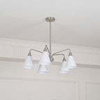 Elthaeth Premium Nordic Art Mode Cône Lustre - Neutralighting