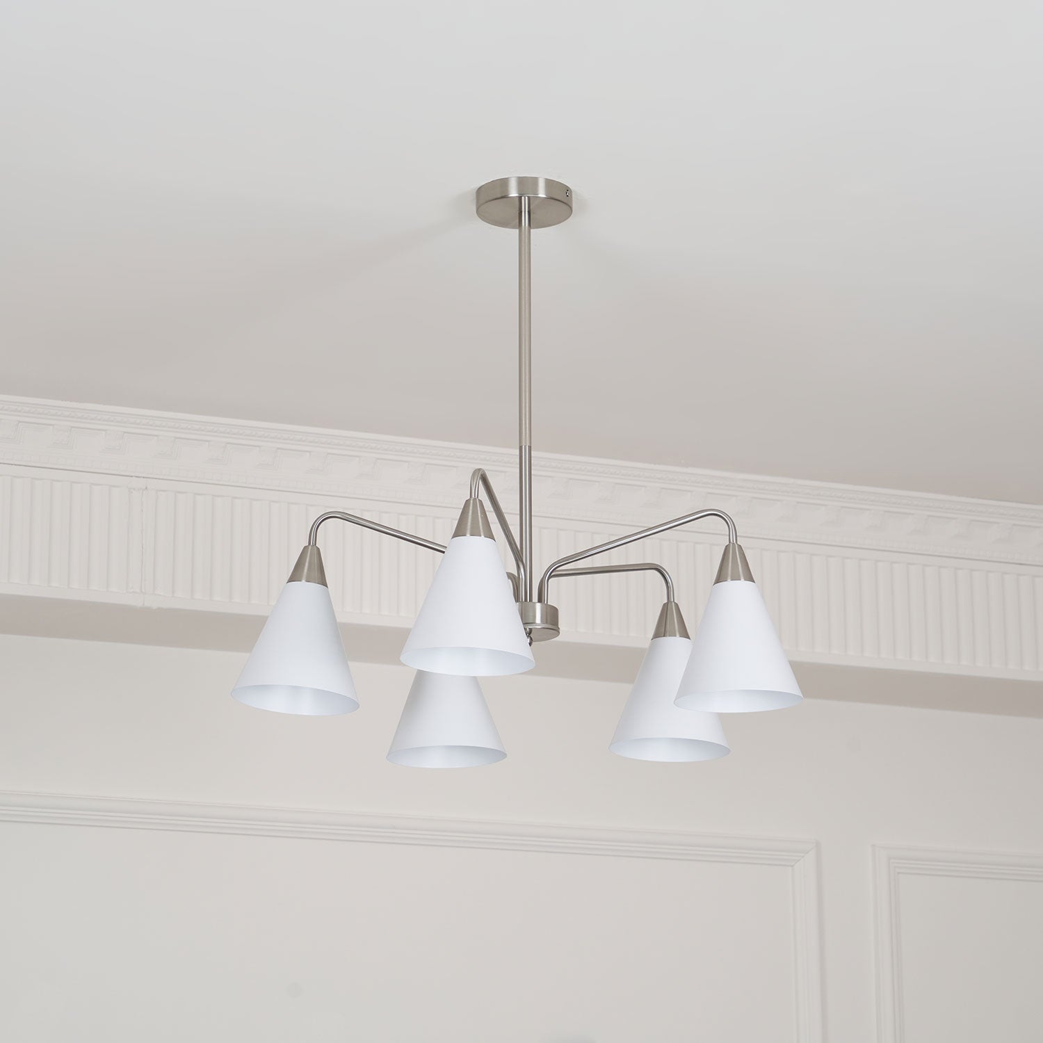 Elthaeth Premium Nordic Art Mode Cône Lustre - Neutralighting