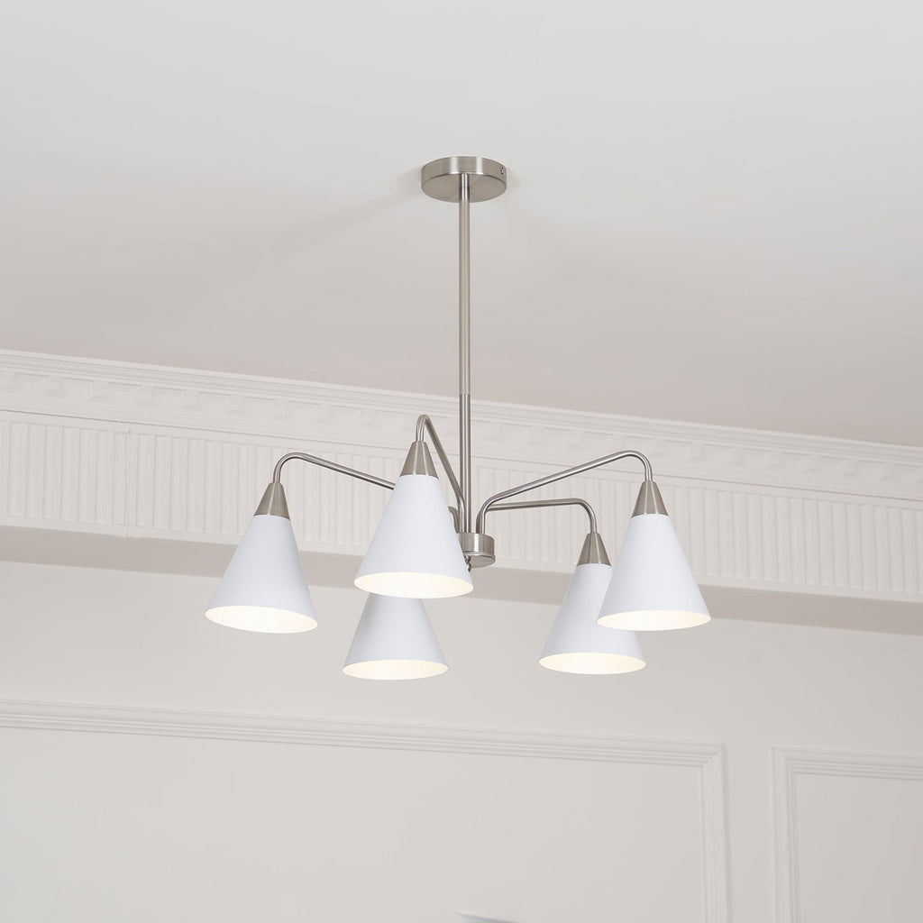 Elthaeth Premium Nordic Art Mode Cône Lustre - Neutralighting