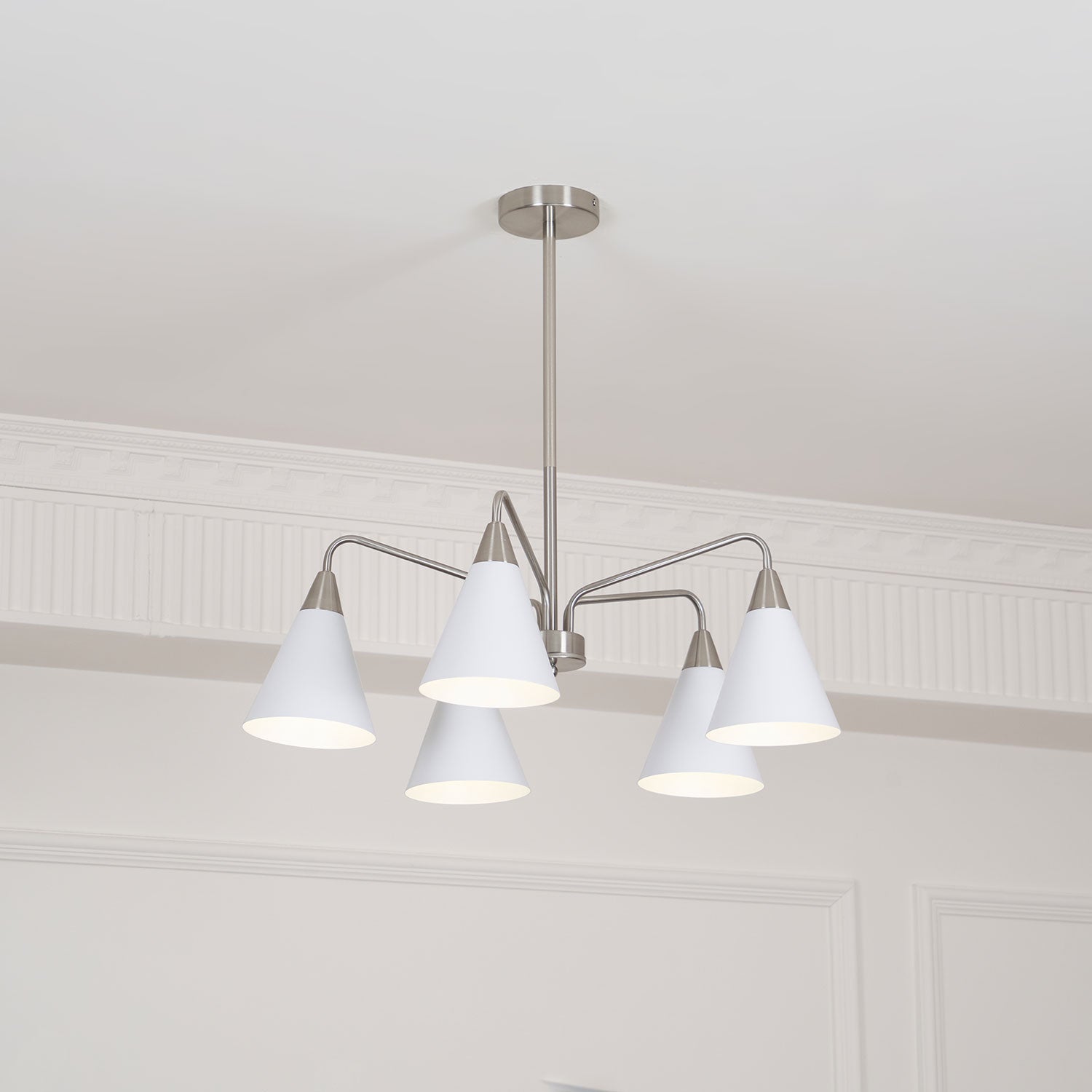 Elthaeth Premium Nordic Art Mode Cône Lustre - Neutralighting