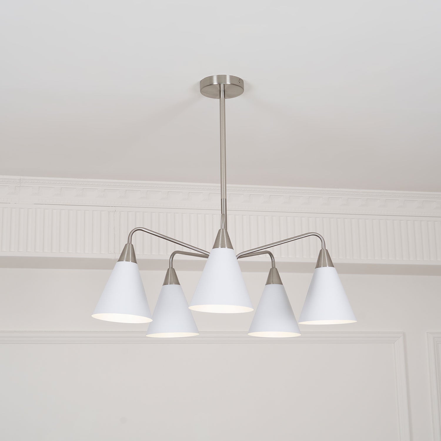 Elthaeth Premium Nordic Art Mode Cône Lustre - Neutralighting